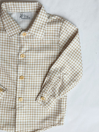 William Plaid Button Down