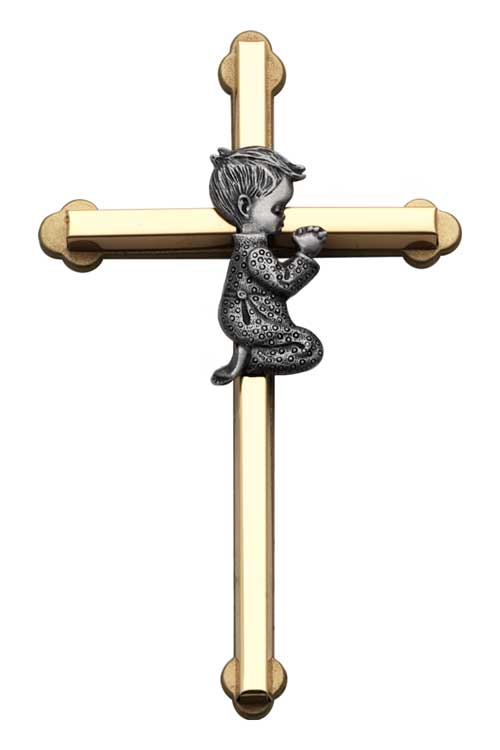 Praying Boy Wall Cross