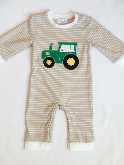 Hayes Tractor Romper