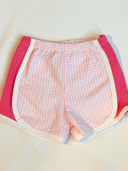 Girls Gingham Shorts