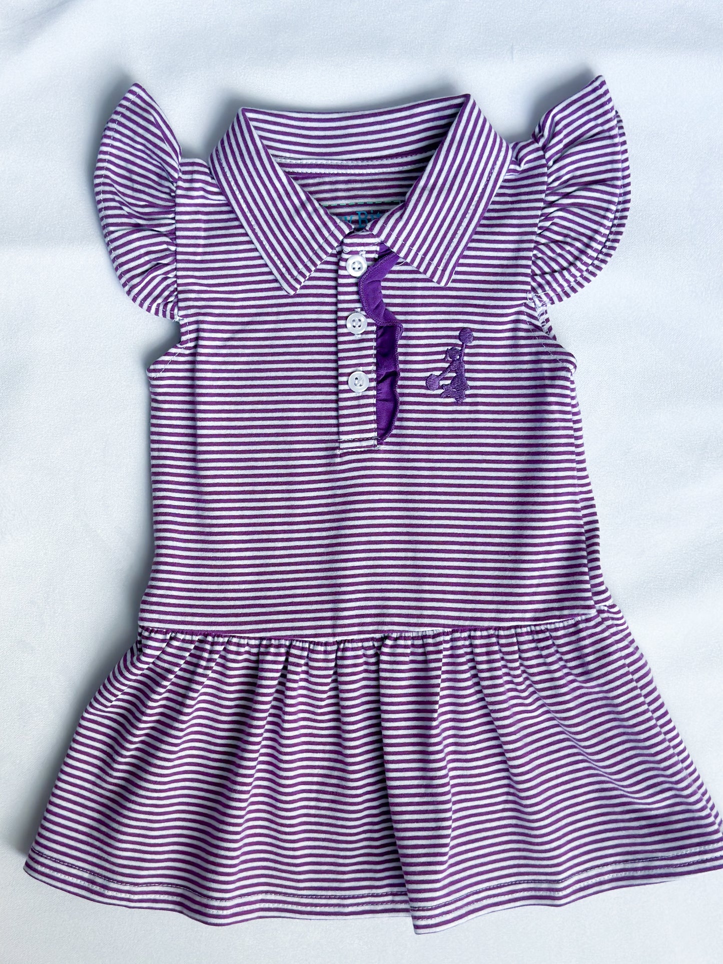 Purple Game Day Dress