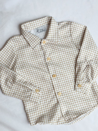 William Plaid Button Down