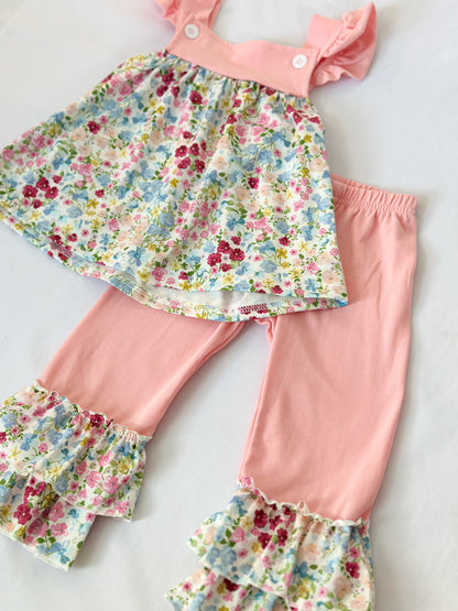 September Floral Pant Set