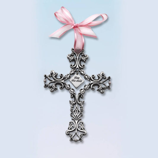 Filigree Cross for Baby Girl