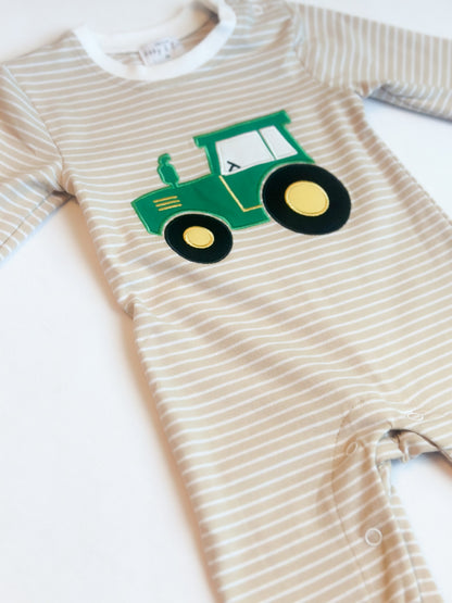 Hayes Tractor Romper