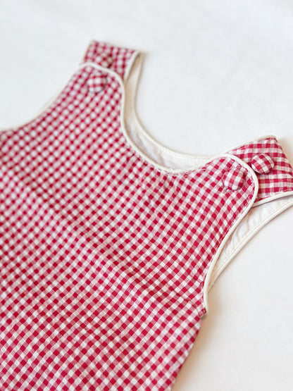 Red Gingham Bubble