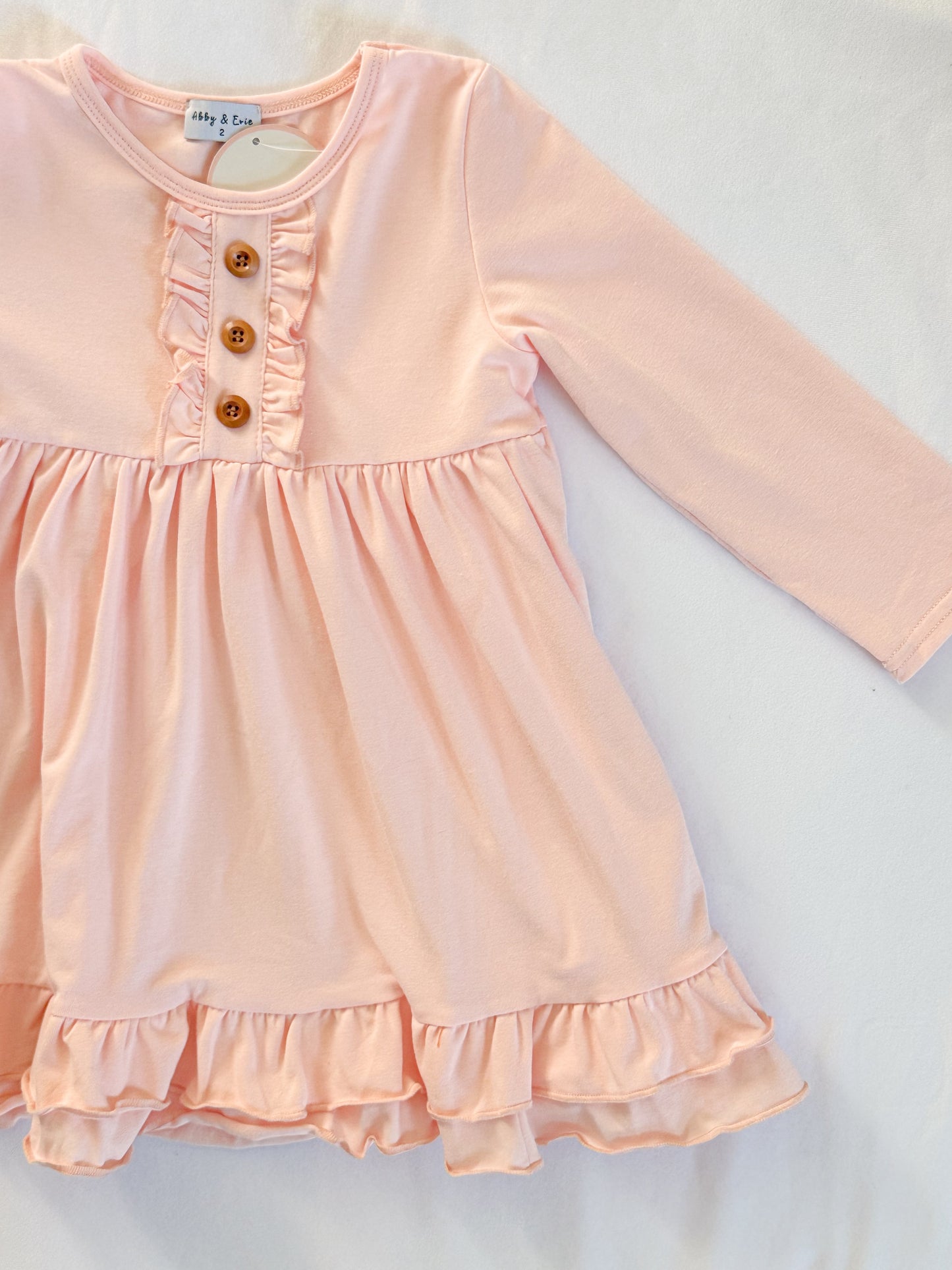 Pink Ruffle Dress