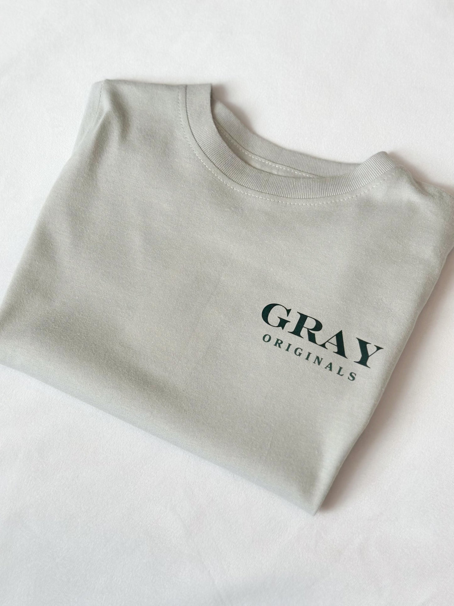 When You Go Through Deep Waters - Gray Originals Tee