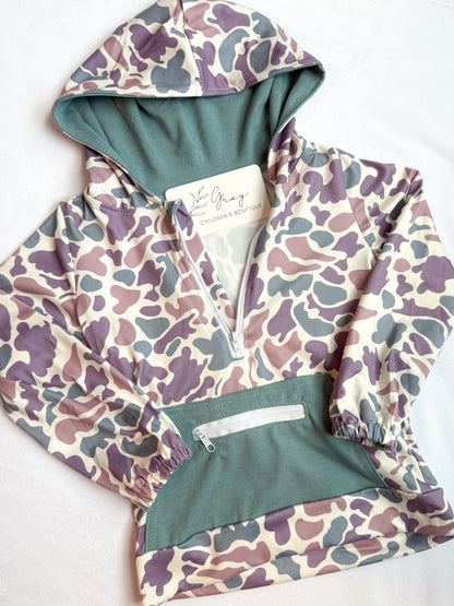 Camo Quarter Zip