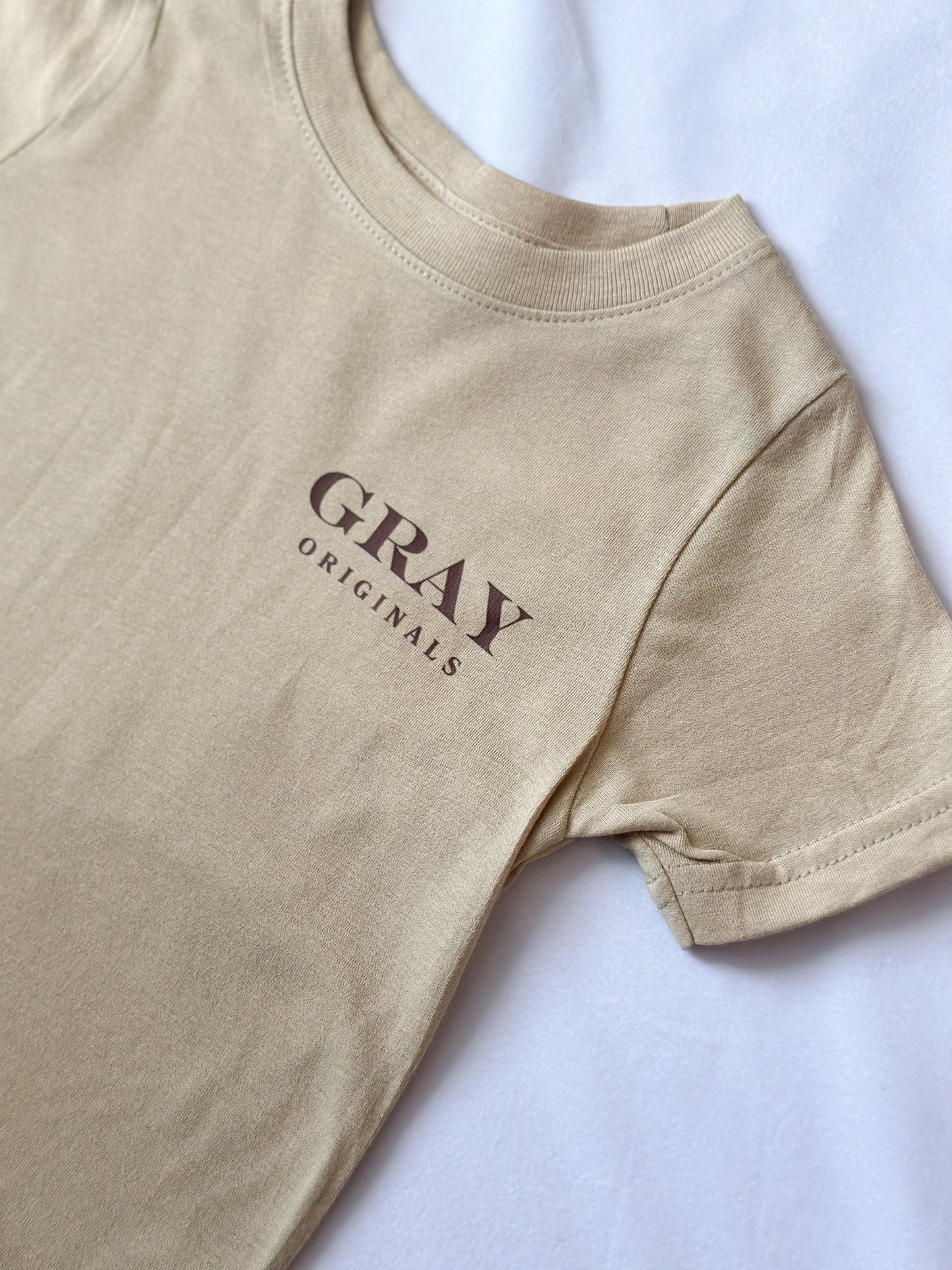 So God Made A Farmer - Gray Originals Tee