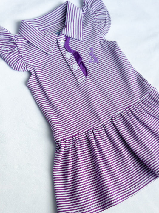 Purple Game Day Dress