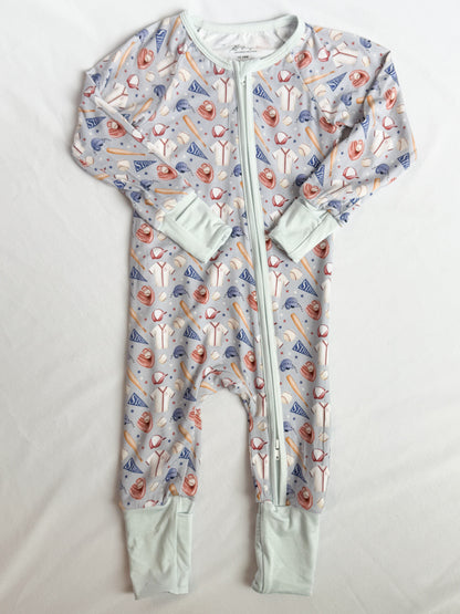 Let's Play Ball Bamboo Romper