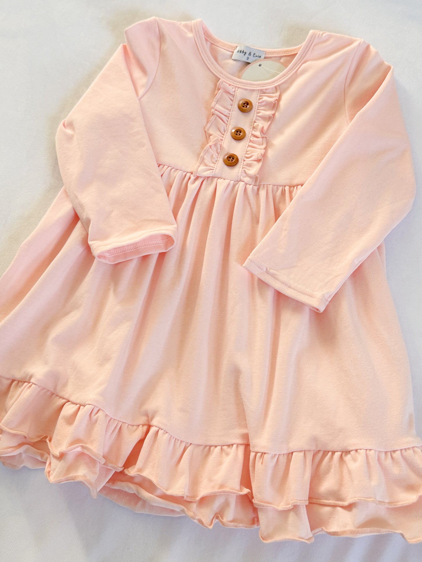 Pink Ruffle Dress