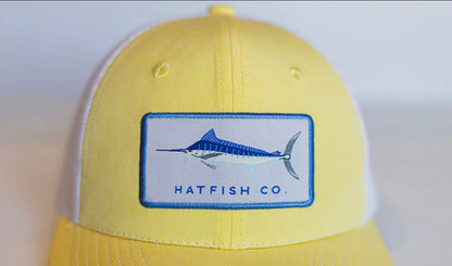 Kids Blue Marlin Trucker Hat