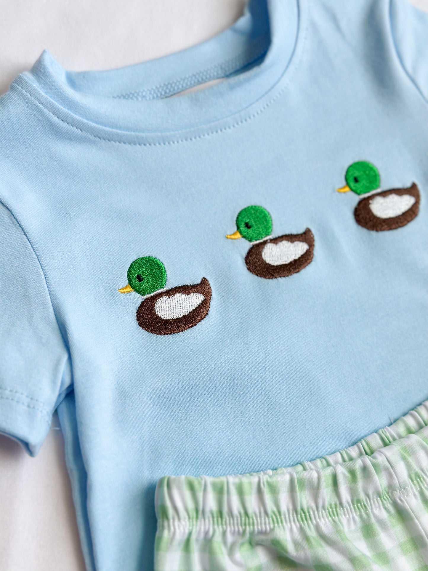 Duck Trio Boys Shortie Set