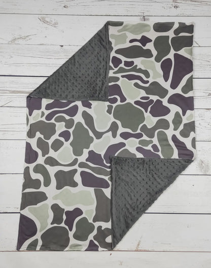 Camo Minky Blanket