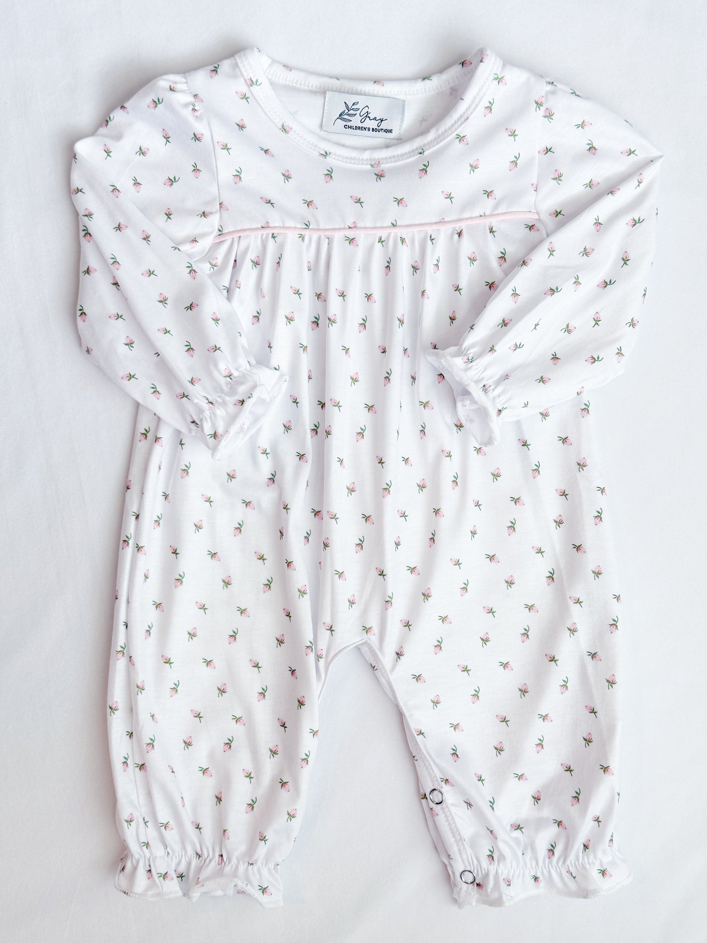 Rosebud Long Romper