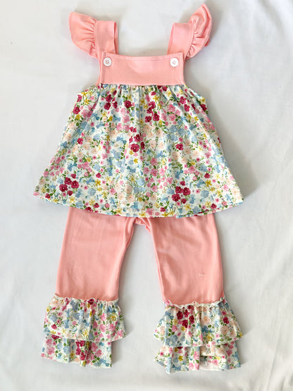 September Floral Pant Set