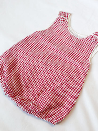 Red Gingham Bubble