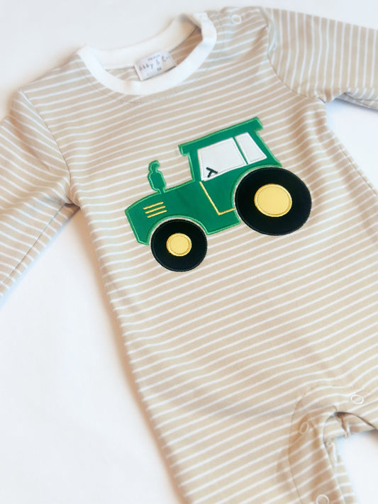 Hayes Tractor Romper