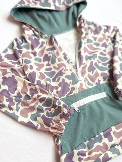 Camo Quarter Zip