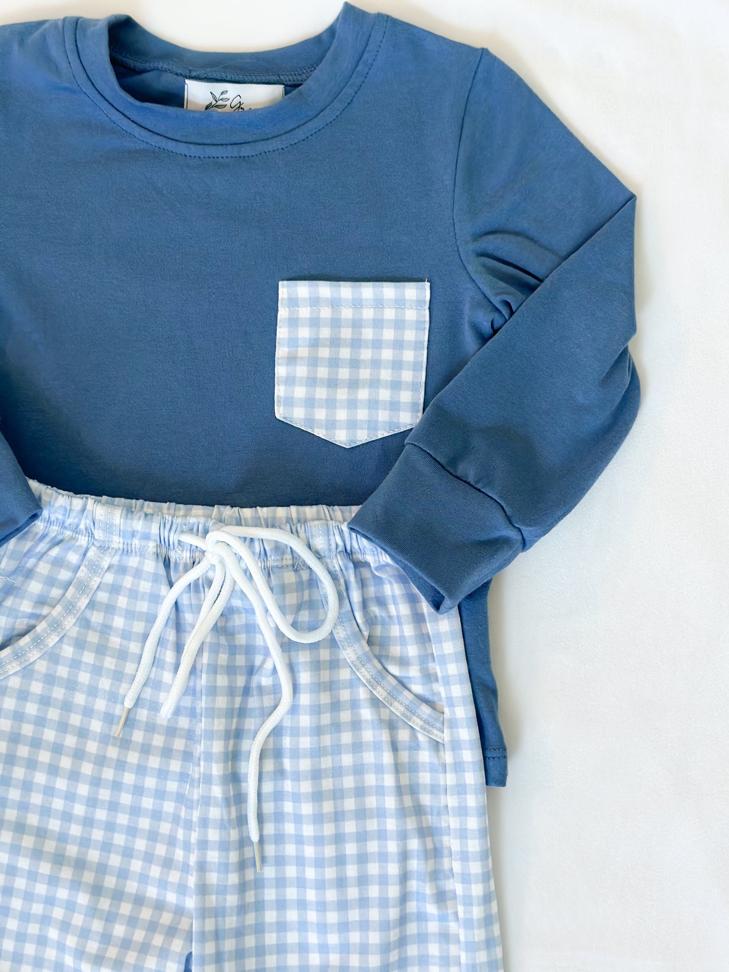 The Jack Gingham Jogger Set