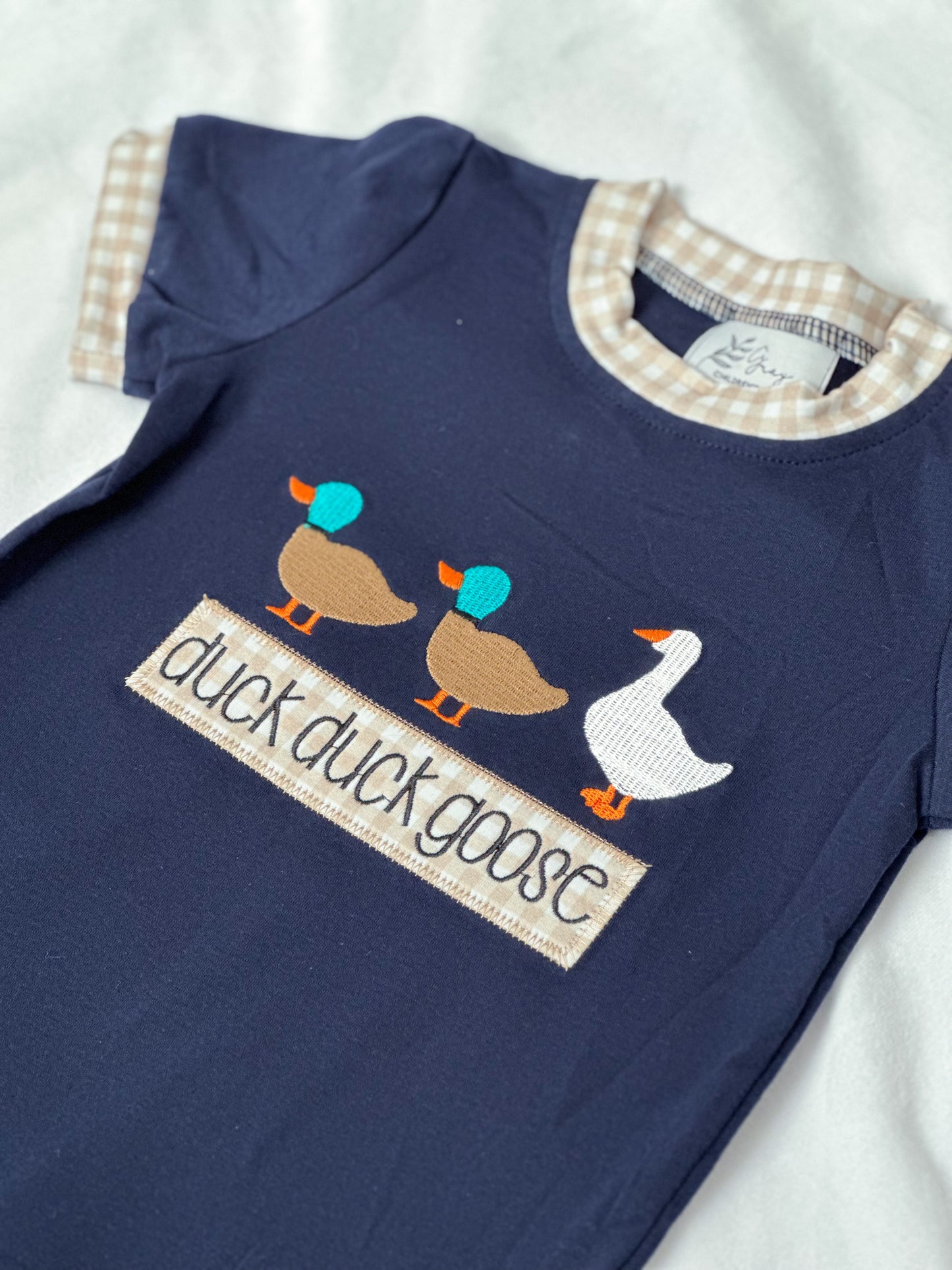 Duck Duck Goose Romper