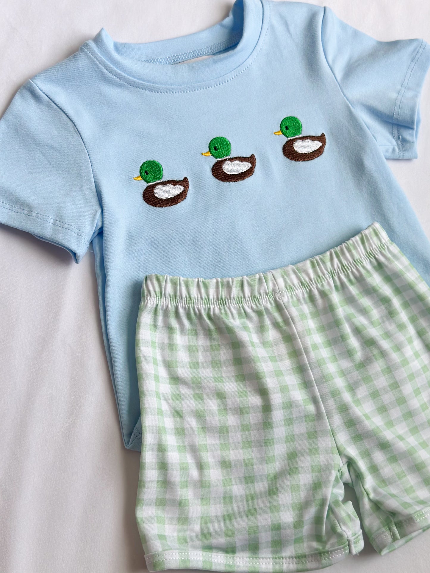 Duck Trio Boys Shortie Set