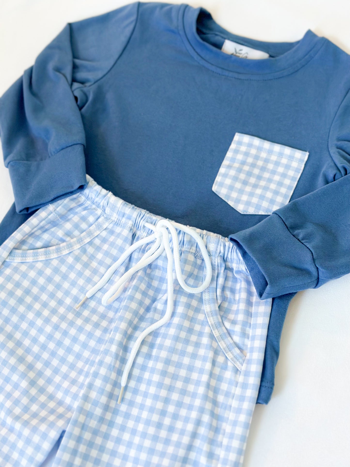 The Jack Gingham Jogger Set