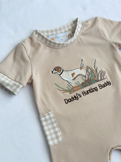 Daddy’s Hunting Buddy Romper