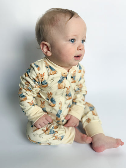 Cotton Tail Zippy Romper