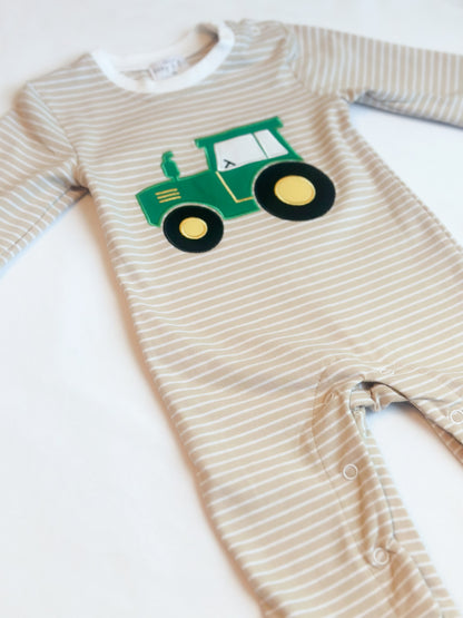 Hayes Tractor Romper