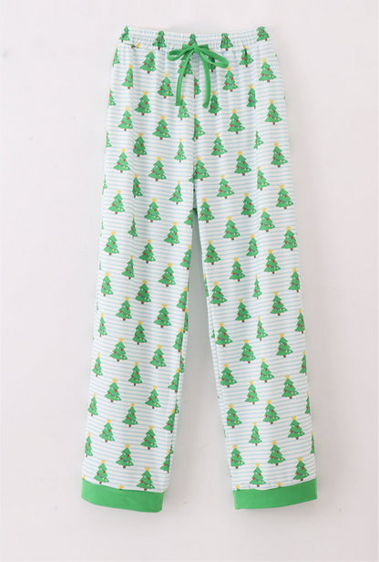 Oh Christmas Tree Blue Adult Pants