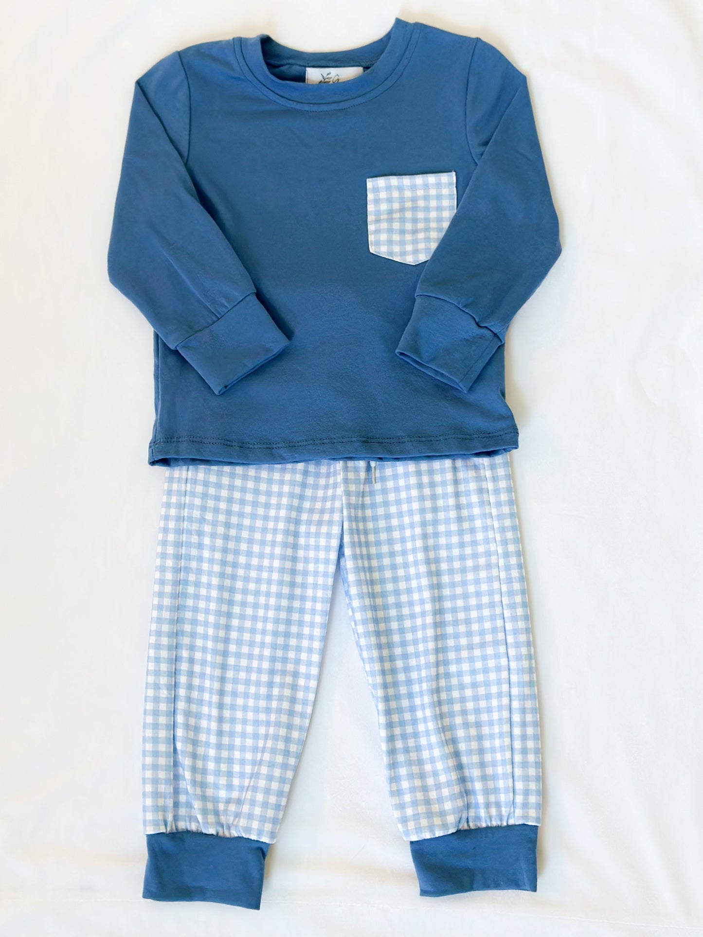 The Jack Gingham Jogger Set