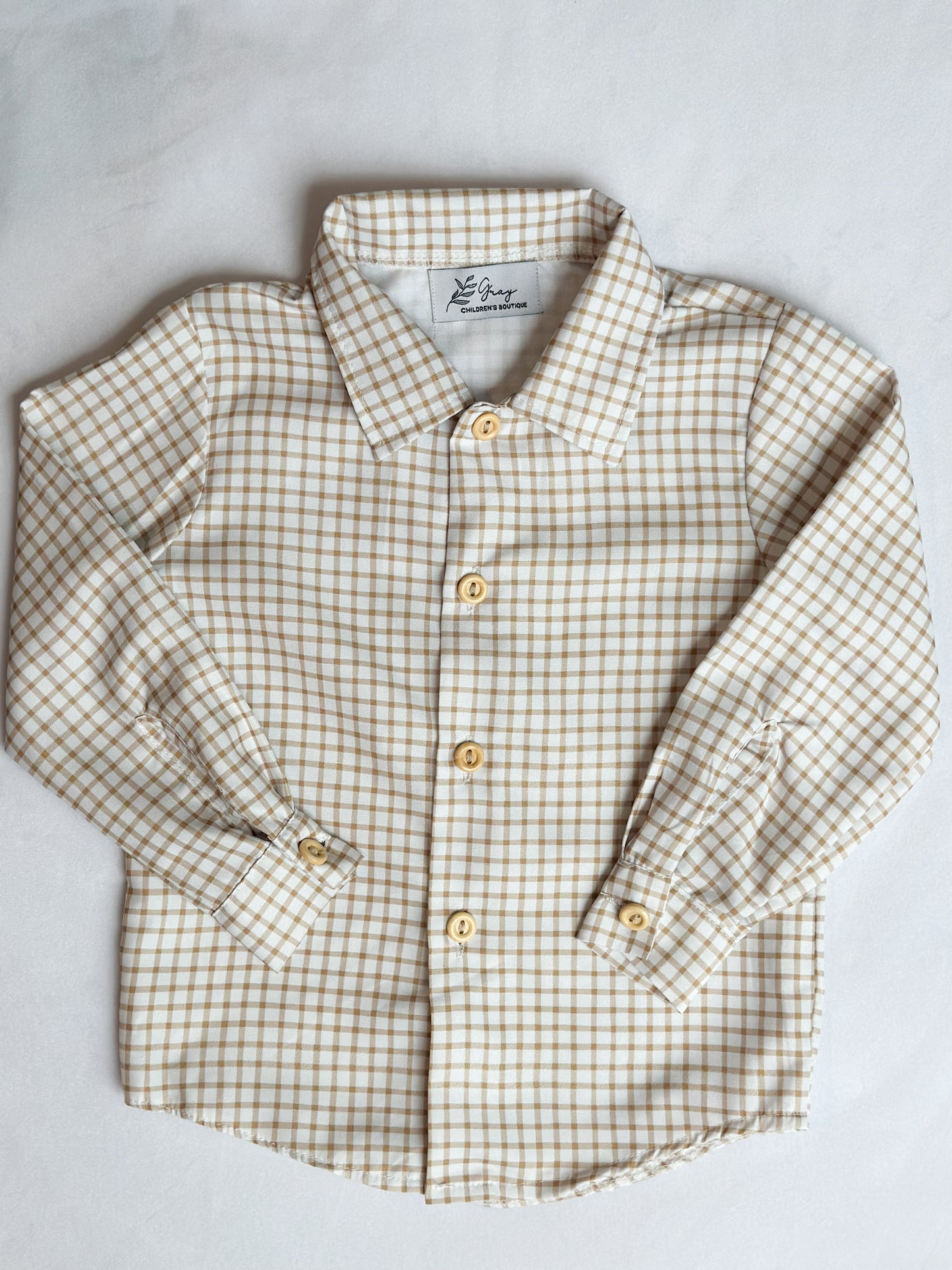 William Plaid Button Down