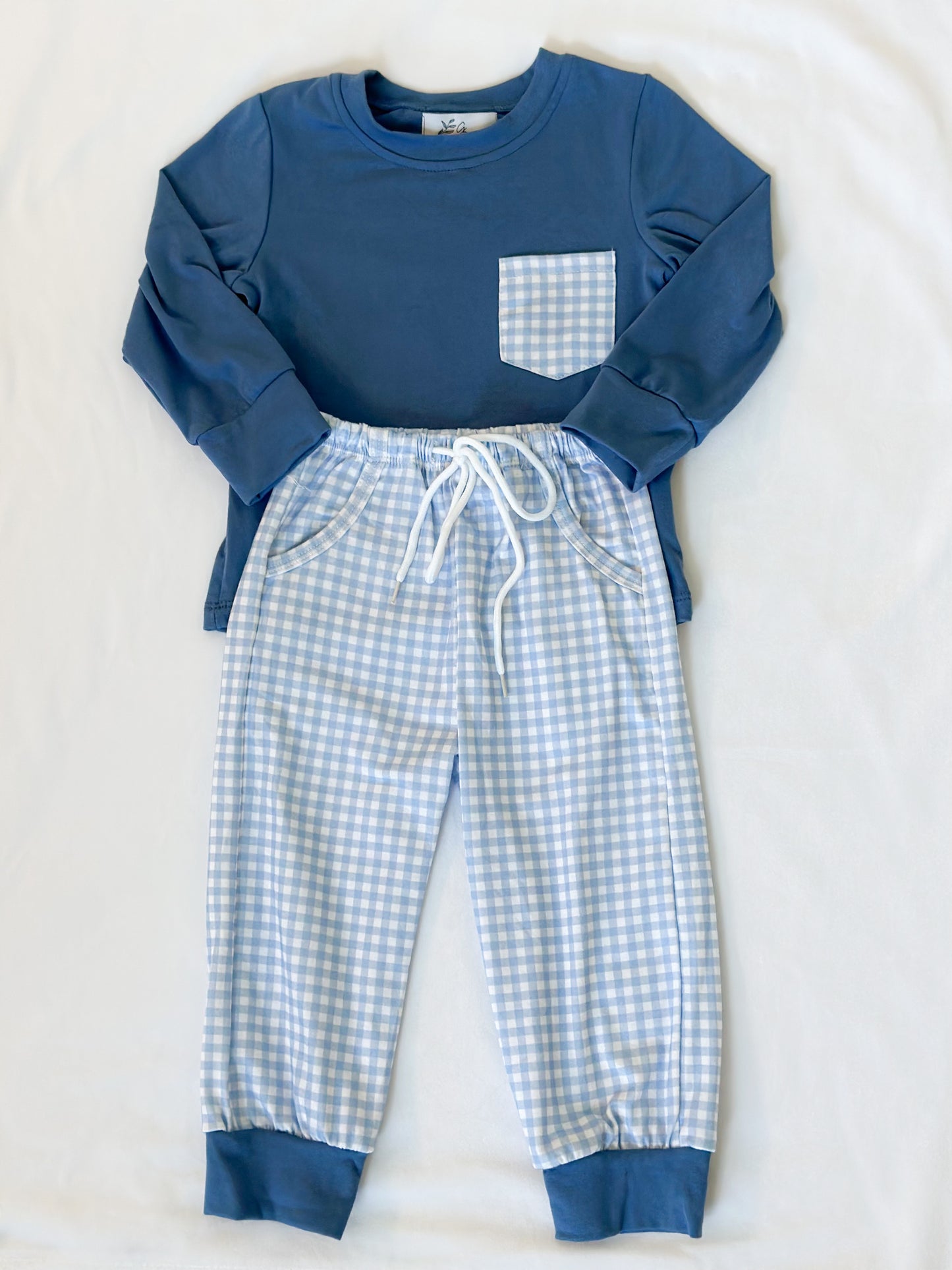 The Jack Gingham Jogger Set