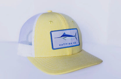 Kids Blue Marlin Trucker Hat