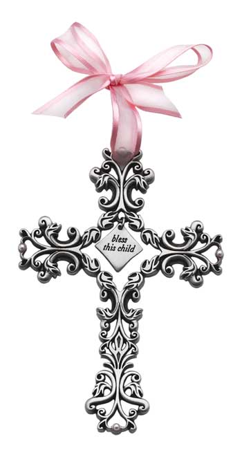 Filigree Cross for Baby Girl