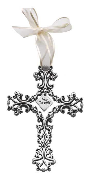 Filigree Cross for Baby